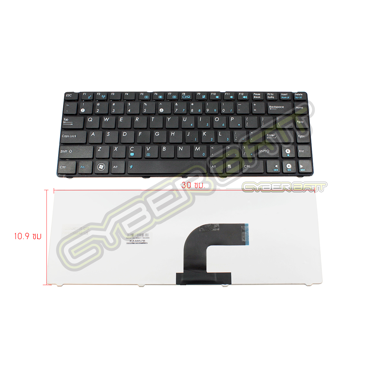 Keyboard Asus A43S K43S Black US 