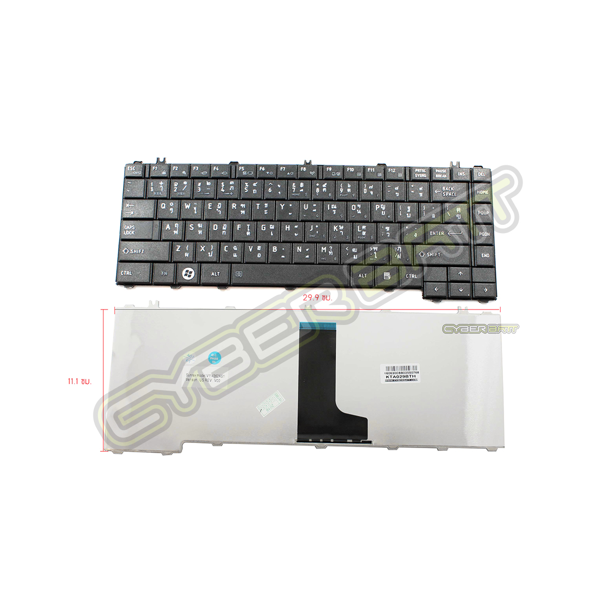 Keyboard Toshiba Satellite L640 Black TH 