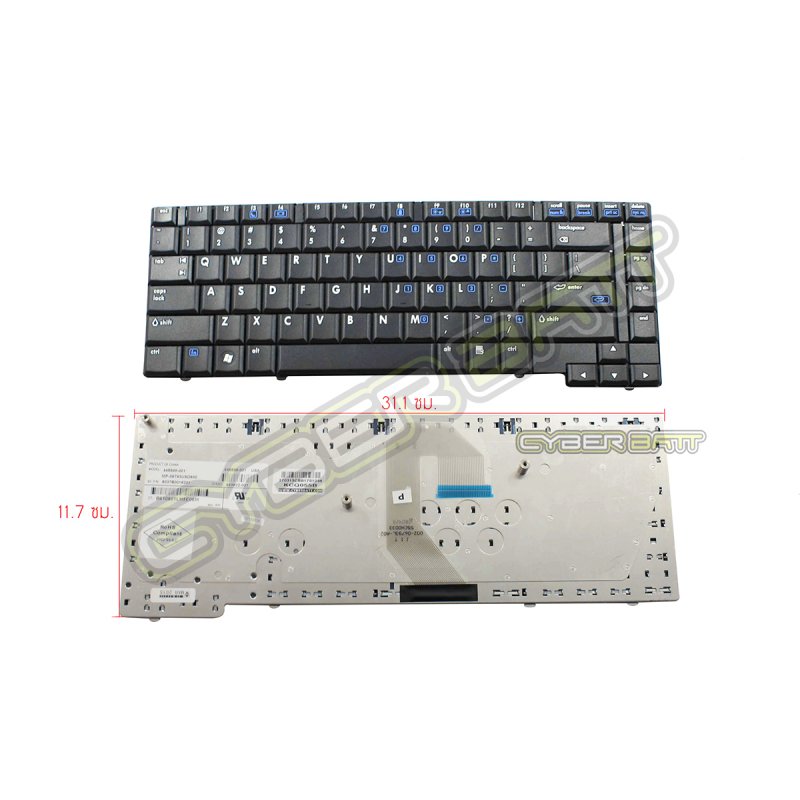 Keyboard HP/Compaq 6510 Series Black US 