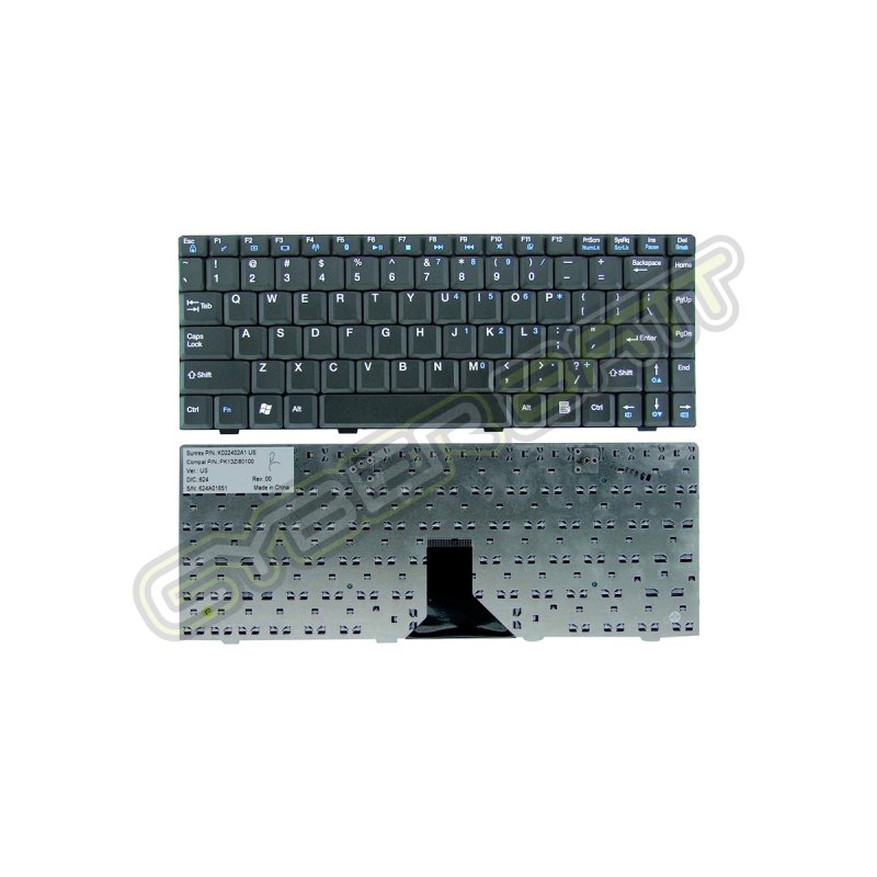 Keyboard Lenovo 3000 Y400 Series Black US 