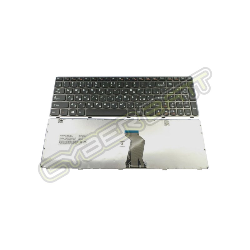 Keyboard Lenovo G580 Black TH 
