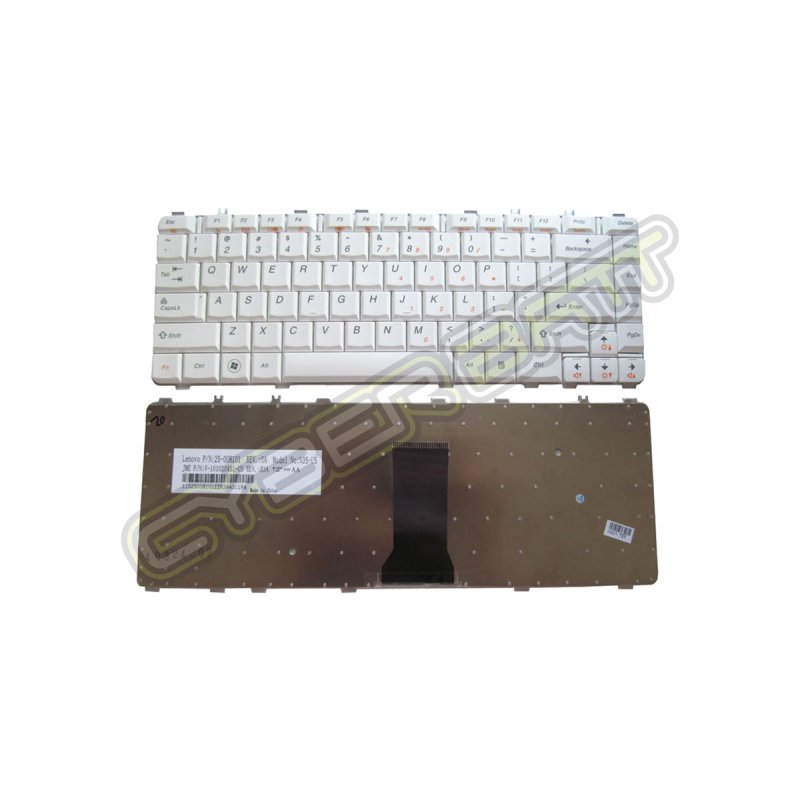 Keyboard Lenovo Ideapad Y450/Y550 White US 