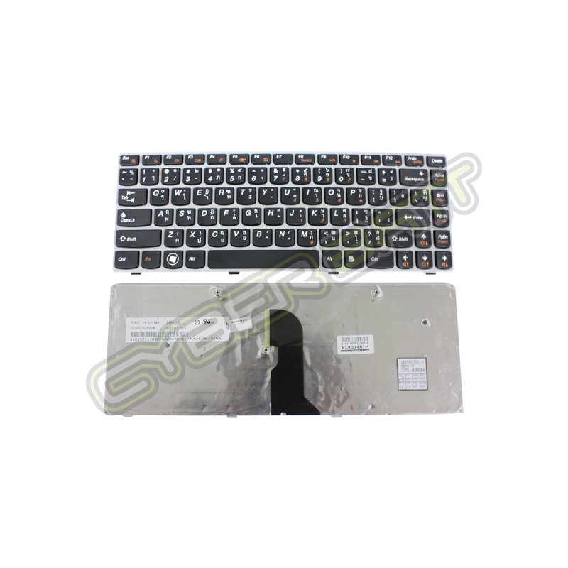 Keyboard Lenovo Ideapad Z450 Black TH 