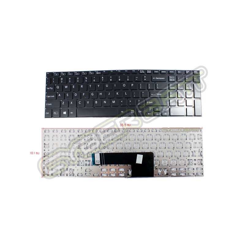 Keyboard Sony Vaio SVF15 Series Black US