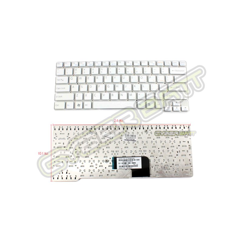 Keyboard Sony Vaio VPC-CW Series White US