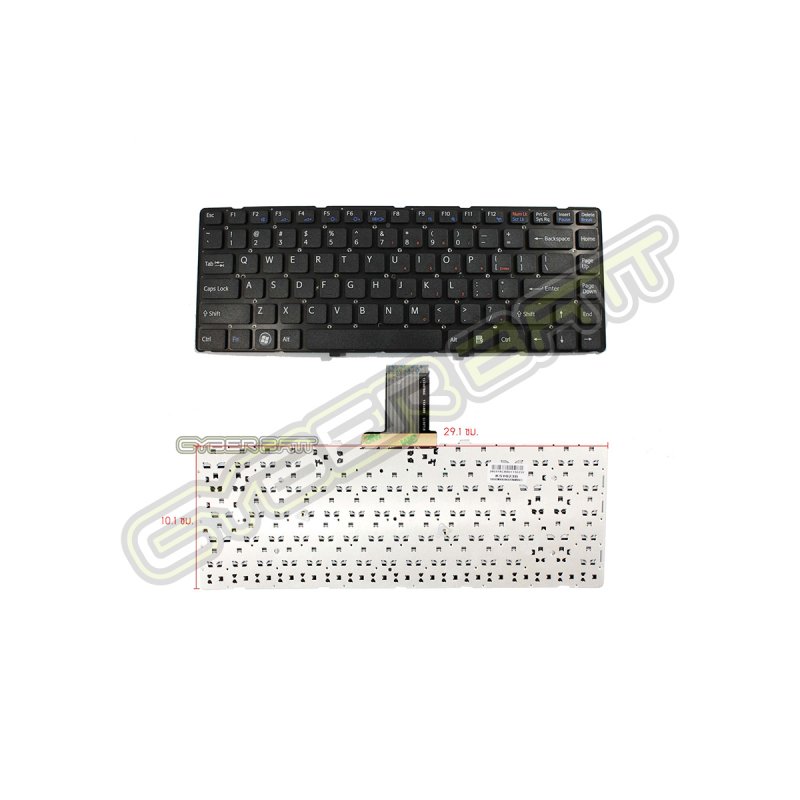 Keyboard Sony Vaio VPC-EA Series Black US