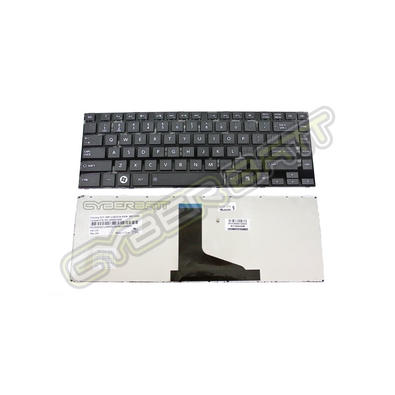 Keyboard Toshiba Satellite L800 Black US 