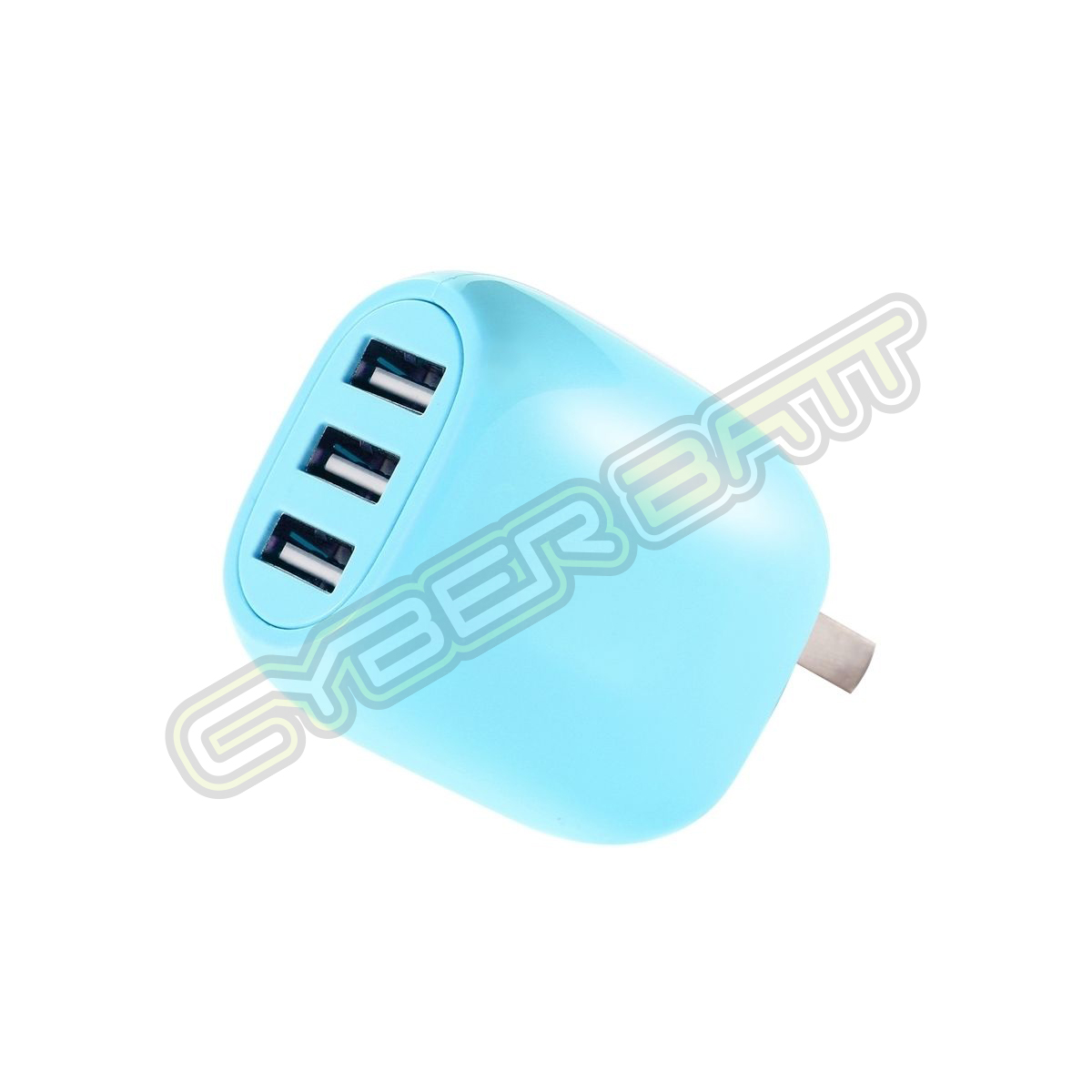 CHARGING L-M301 Portable 5V/3.1A 3-USB Port Smart Quick Charge for Smartphones & Tablets & Power Bank Joyroom (Blue)