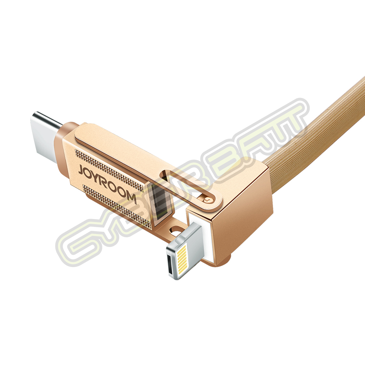 CHARGING CABLE S-M338 3-in-1 Lightning 8Pin + Micro USB + Type-C Data Joyroom (Tarnish)