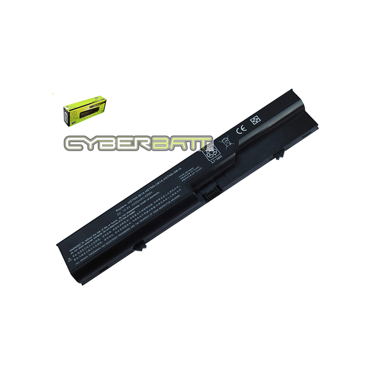 Battery HP Probook 4320s : 10.8V-4400mAh Black (CYBERBATT)