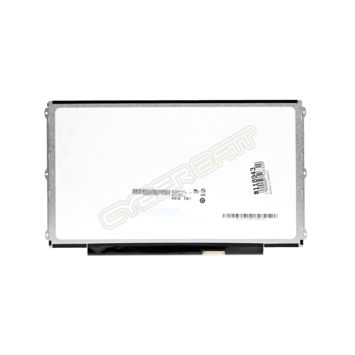 Display LED 12.5 Slim 40 pin B125XW01 1366x768 