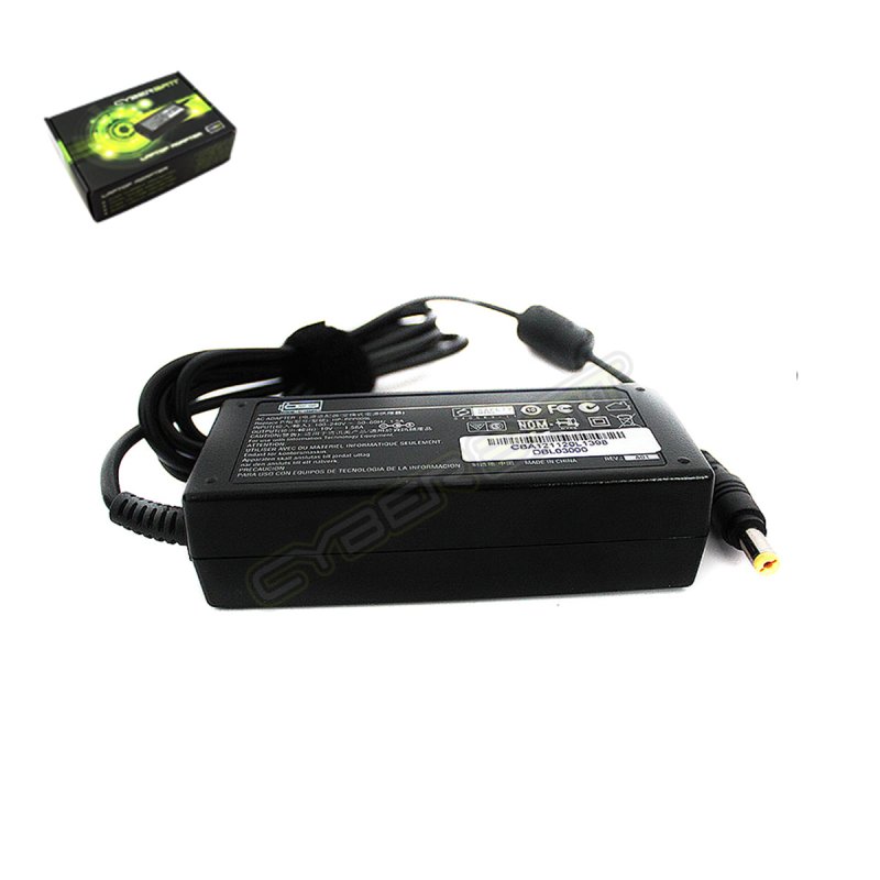 Adapter Dell 19.0V-1.58A : 30W (5.5*1.7*12 mm) Cyberbatt