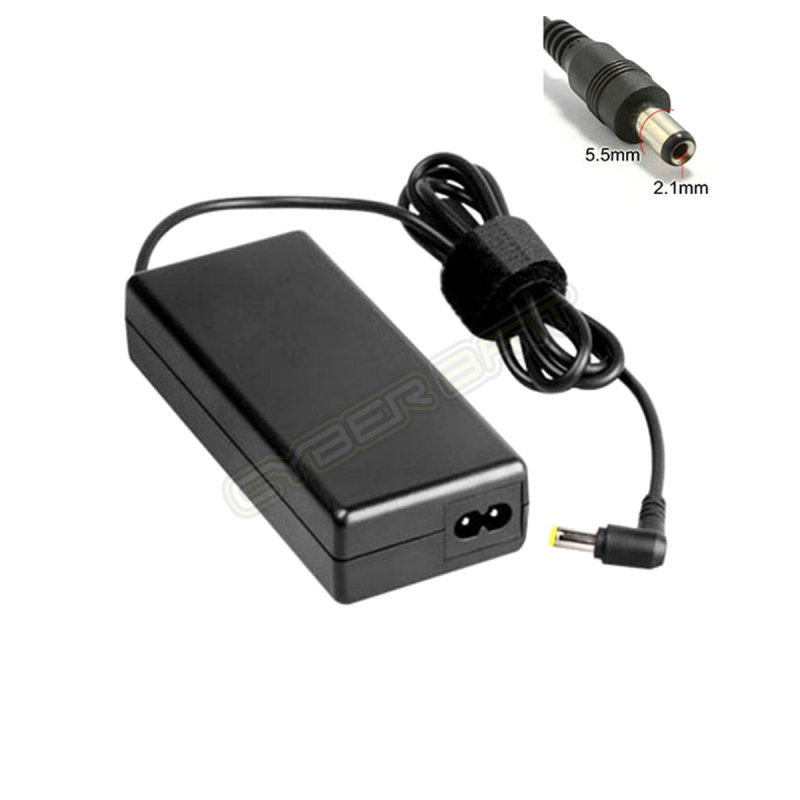 Adapter Acer 19.0V-3.42A : 65W (5.5*2.1*12mm) Cyberbatt