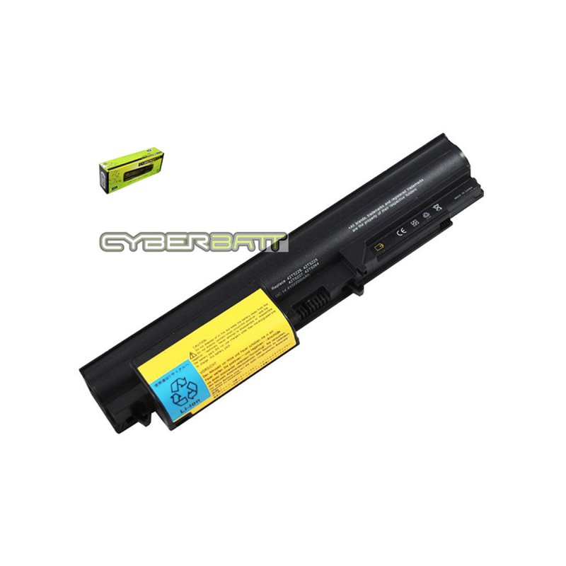 Battery IBM ThinkPad T61/R60 (14 inch wide) : 14.4V-2200mAh Black (CYBERBATT)