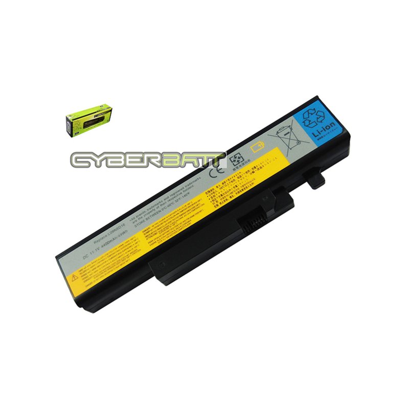 Battery Lenovo Ideapad Y460 : 11.1V-4400mAh Black (CYBERBATT)