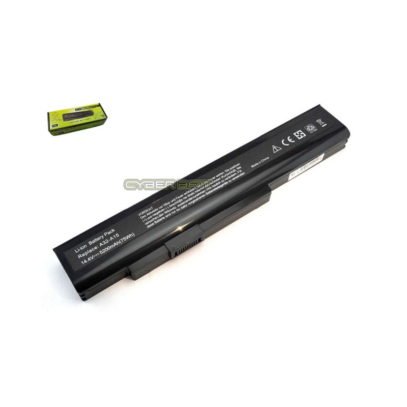 Battery MSI CR640 : 10.8 V-4400 mAh Black (CYBERBATT)