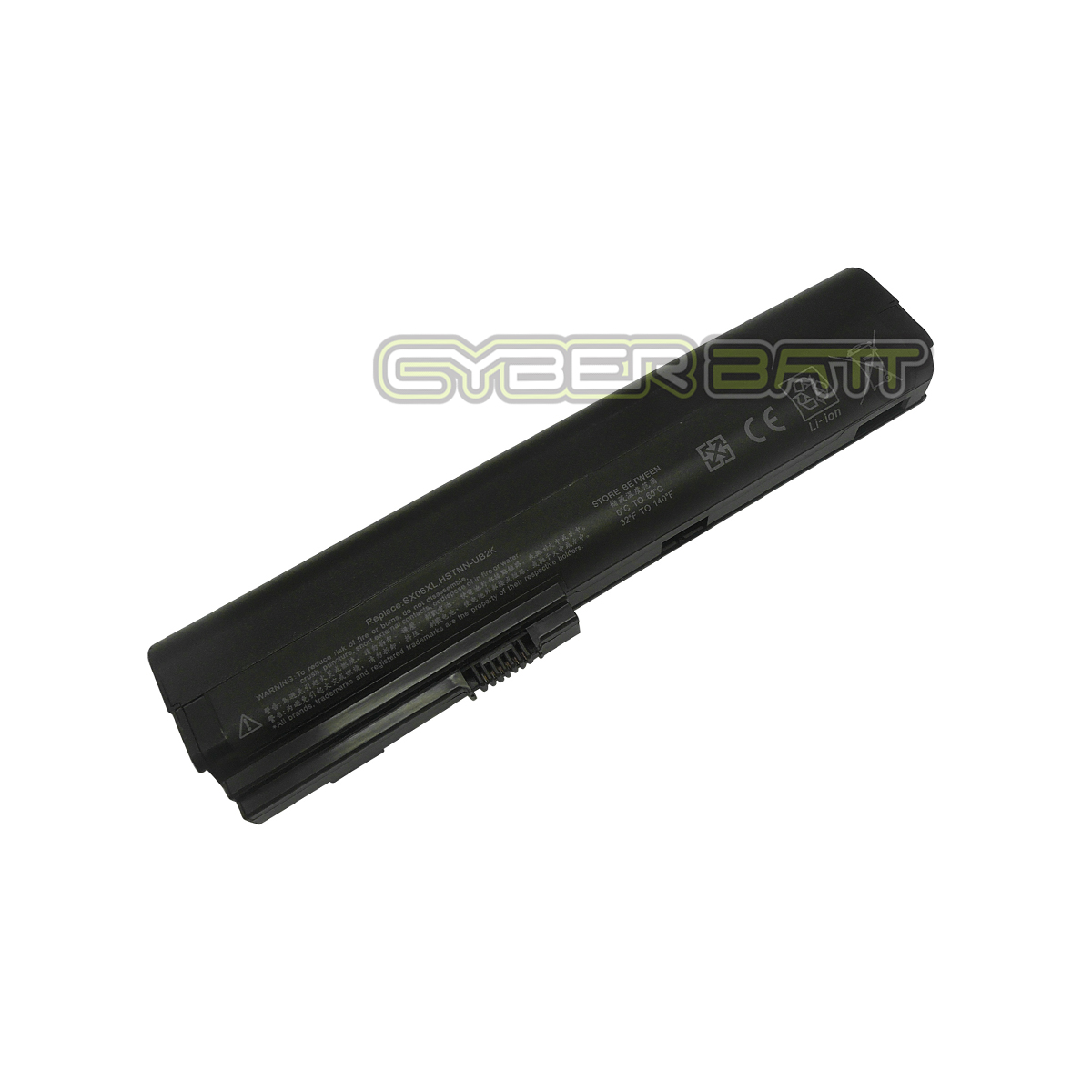 Battery HP EliteBook 2560p Series SX06XL : 11.1V-4400mAh Black (CYBERBATT)