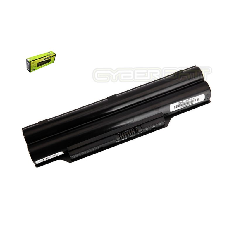 Battery Fujitsu Lifebook A530 : 10.8V-4400mAh Black (CYBERBATT) 