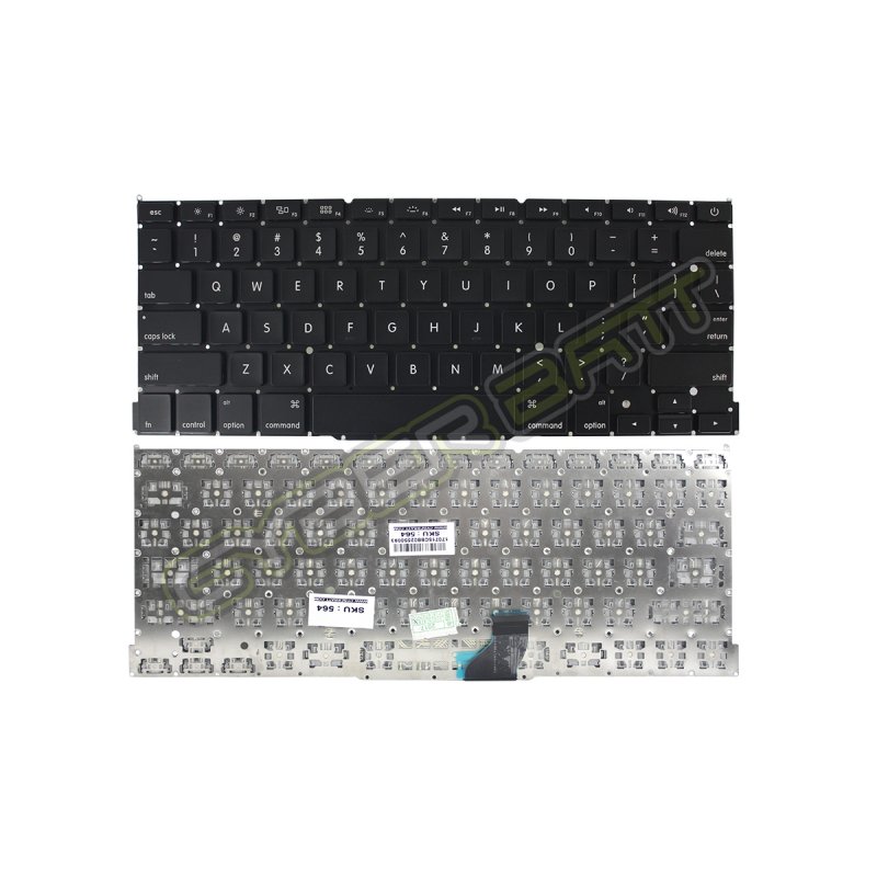 Keyboard Macbook Pro Retina 13 inch A1502 (Late2013-Early2015) Black Eng 