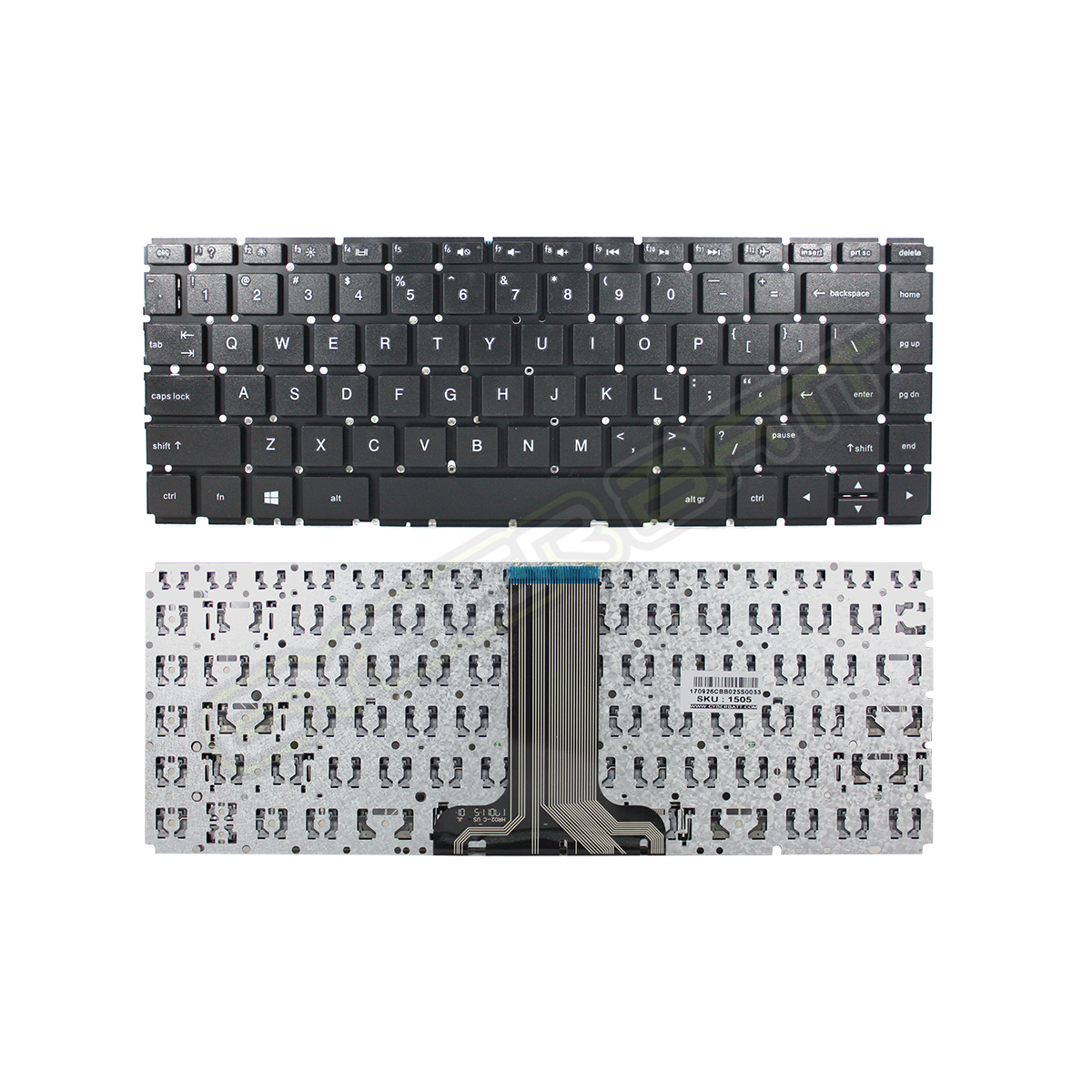 Keyboard HP Pavilion 14-AB Black US