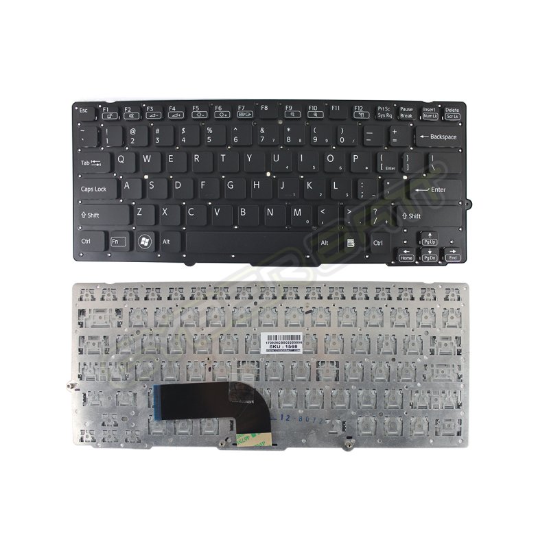 Keyboard Sony Vaio VPC- SB / SD VPCSB VPCSD Series Black US