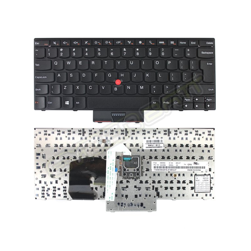 Keyboard Lenovo ThinkPad Twist S230u Black UK (Big Enter) 