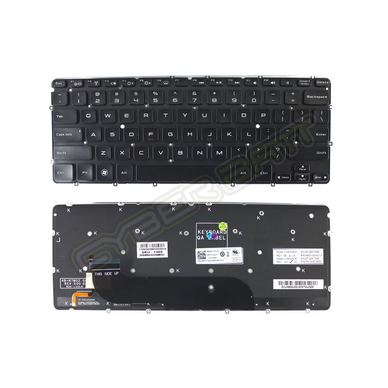 Keyboard Dell XPS13  Black US