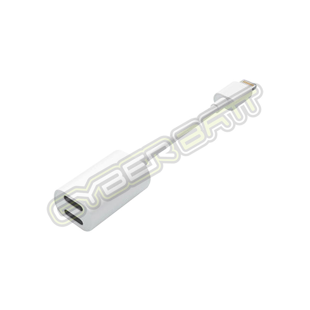 Double Lightning Jacks White Color For iPhone