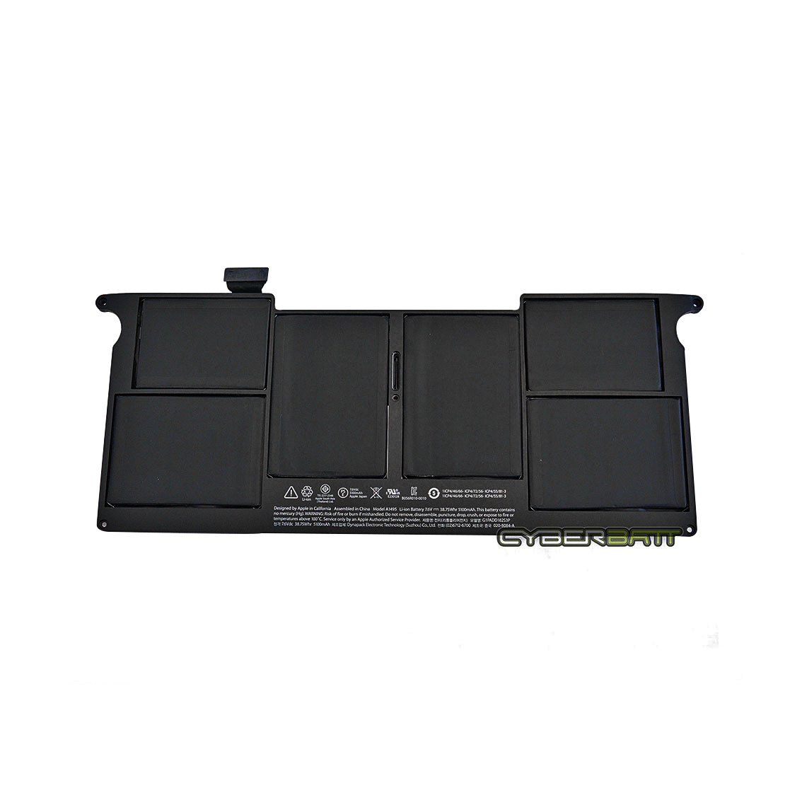 Battery Macbook A1495 For MacBook Air 11 inch A1465 (Mid 2013-Early 2015) Black : 7.6V/38.75Wh (OEM)