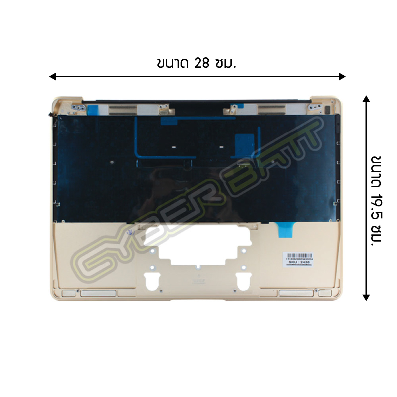 Keyboard Macbook Retina 12 inch A1534 (2016) Gold  With Top Case THAI