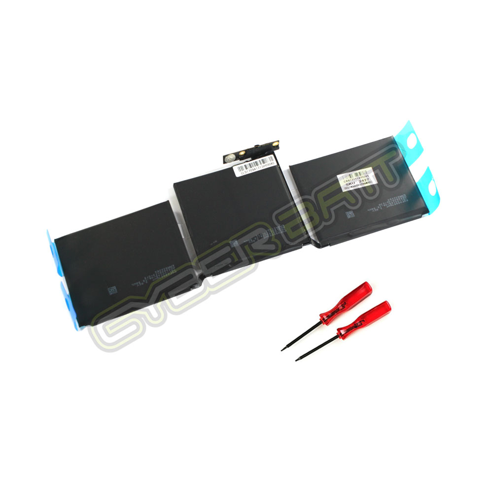 Battery Macbook A1713 For MacBook Pro 13 inch A1708 (Late 2016-Mid 2017) Black : 11.4V/54.5Wh (OEM)