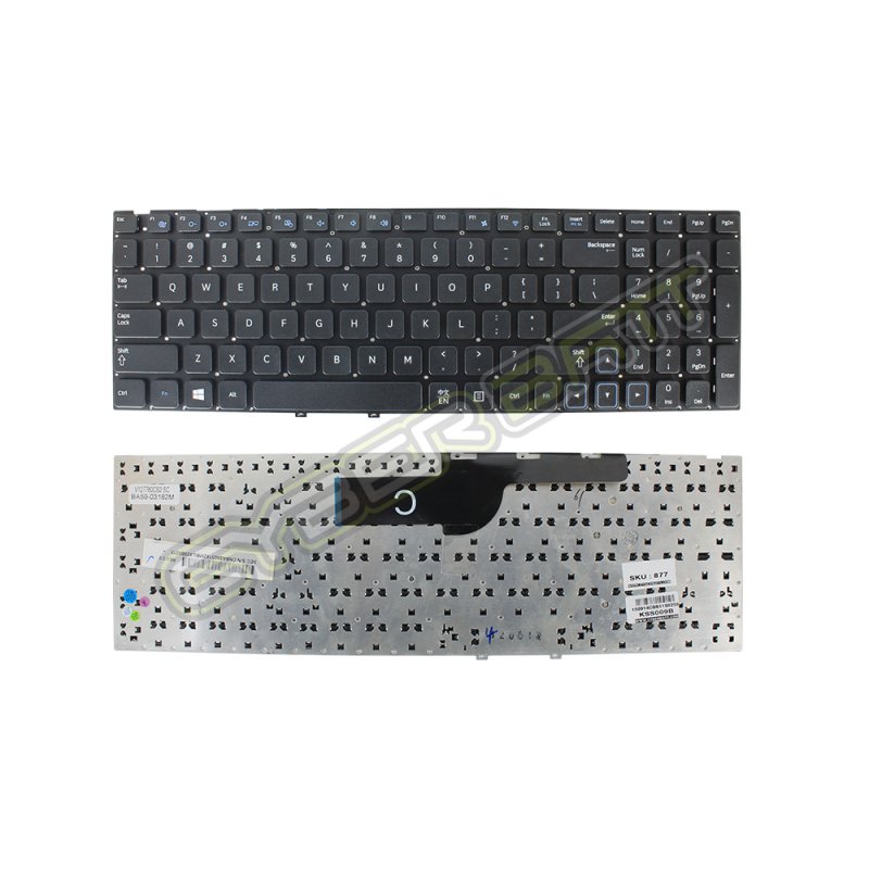 Keyboard Samsung 300V5A Black US 