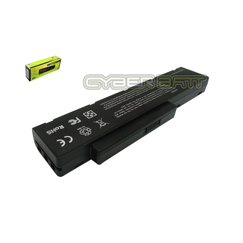 Battery Fujitsu Amilo Pi3560 SQU-809-F01 : 11.1V-4400mAh Black (CYBERBATT)