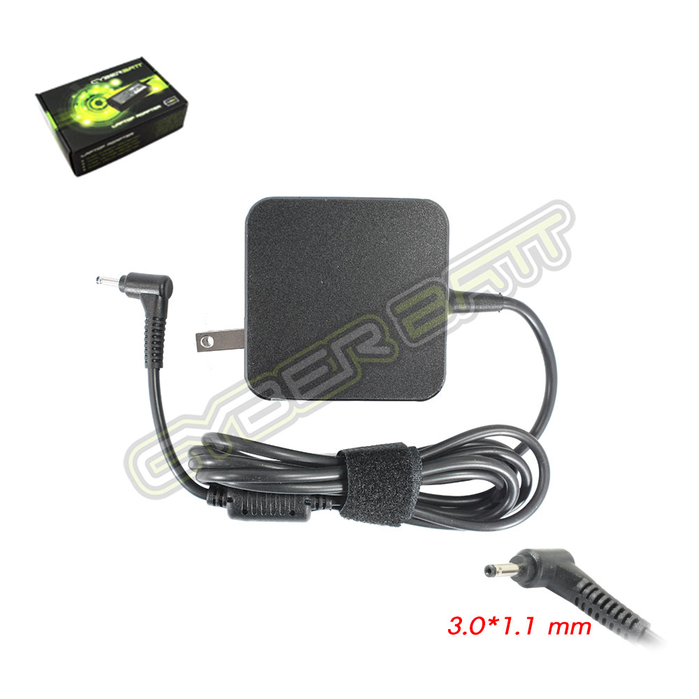 Adapter Asus 19.0V-2.37A : 45W (3.0*1.1mm) New Shape Cyberbatt