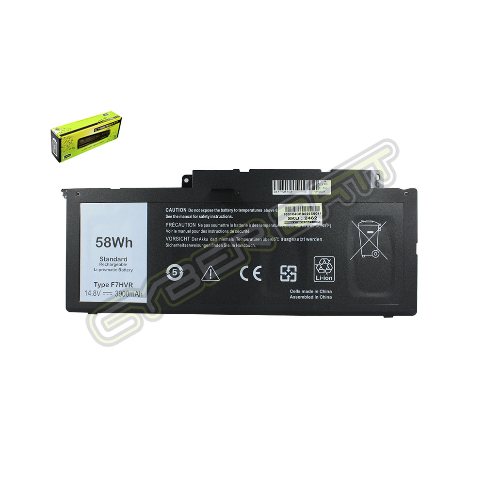 Battery Dell Inspiron 15 7537 Series : 14.8V - 58Wh Black (OEM)