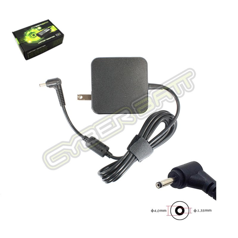 Adapter Asus 19.0V-2.37A : 45W (4.0*1.35 mm) New Shape Cyberbatt