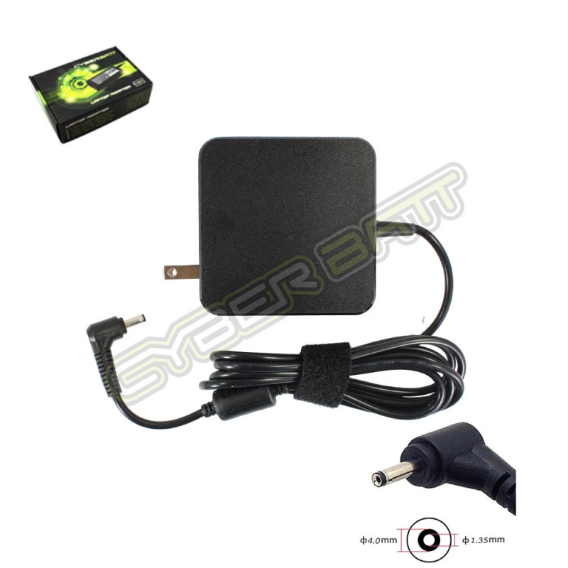 Adapter Asus 19.0V-3.42A : 65W (4.0*1.35 mm) New Shape Cyberbatt