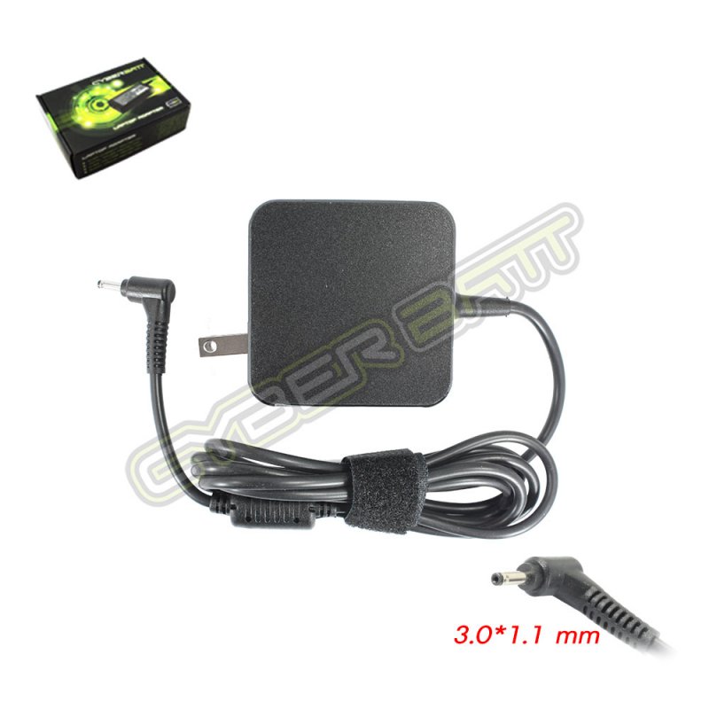 Adapter Asus 19.0V-2.37A : 45W (3.0*1.1mm) New Shape Cyberbatt