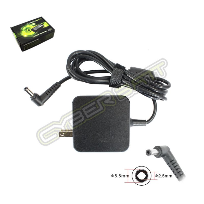 Adapter Asus 19.0V-2.37A : 45W (5.5*2.5mm) New Shape Cyberbatt