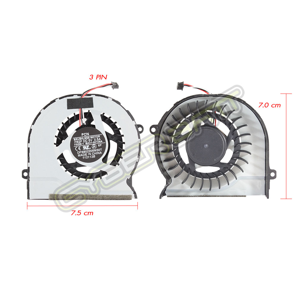 พัดลม CPU SAMSUNG NP300V5A (FAN)