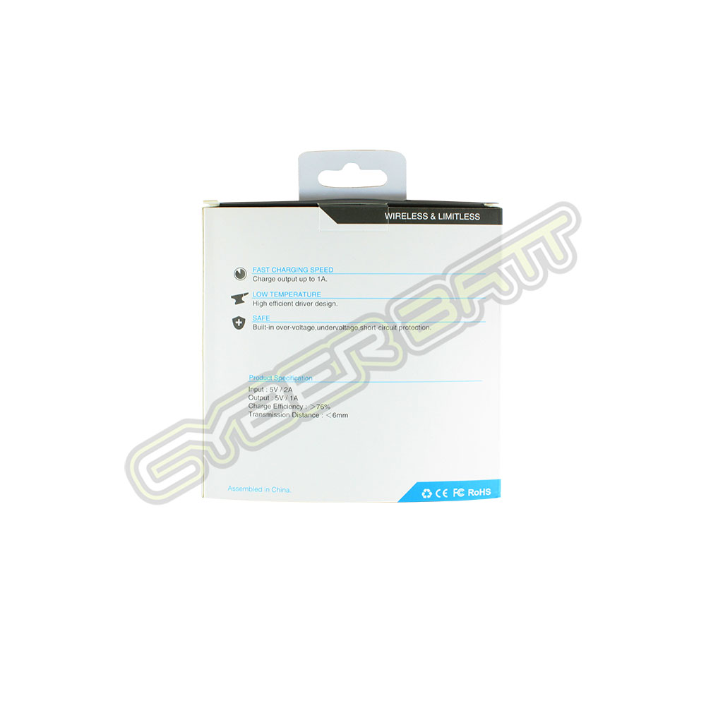 Wireless Charger 5W Black Color แท่นชาร์ทโทรศัพท์ไร้สาย สีดำ (K9)