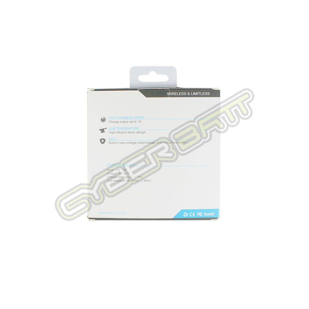 Wireless Charger 5W White Color แท่นชาร์ทโทรศัพท์ไร้สาย สีขาว (K10)