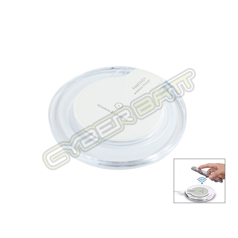 Wireless Charger 5W White Color แท่นชาร์ทโทรศัพท์ไร้สาย สีขาว (K10)