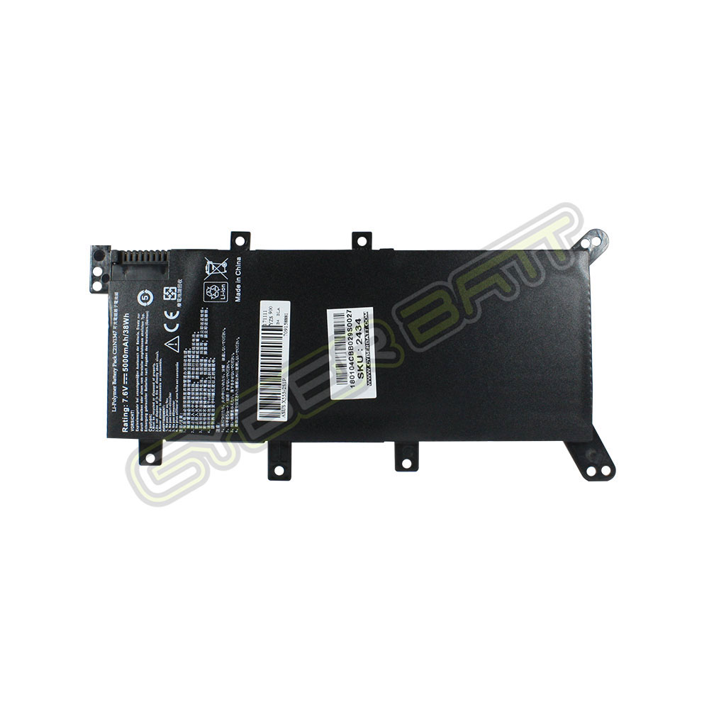 Battery Asus X555  K555L C21N1347 : 7.6V-5000mAh Black (CBB)