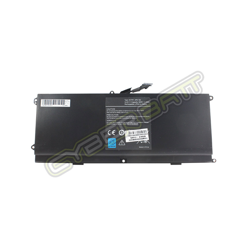 Battery Dell XPS 15z Series : 14.8V-64Wh Black (cbb)
