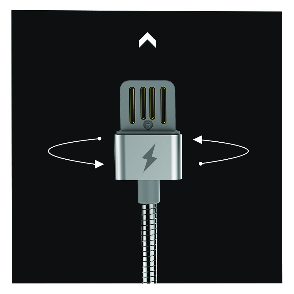 CHARGING CABLE WDC-039 Lightning Alloy (Tarnish) 
