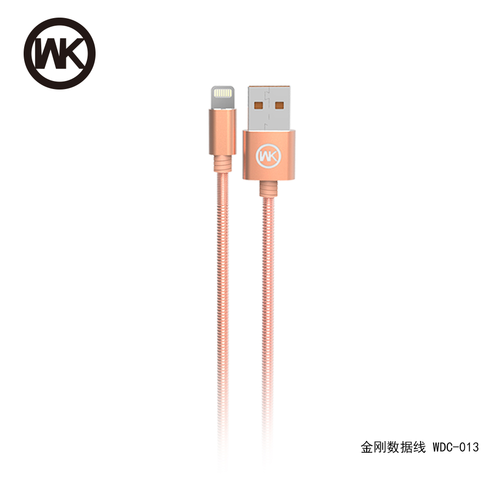 CHARGING CABLE WDC-013 Lightning Kingkong (Rose Gold) 