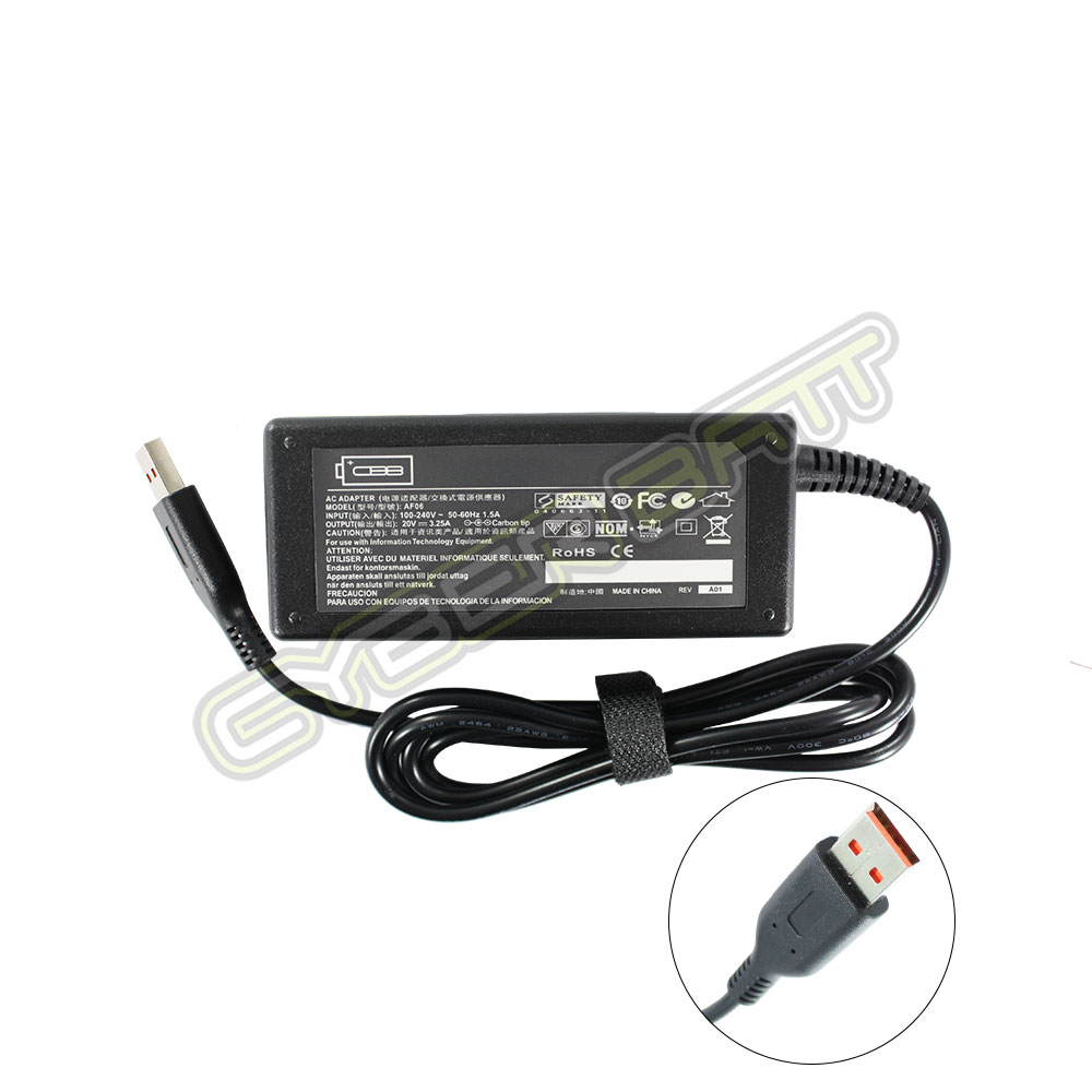 Adapter Lenovo Yoga 700 900 20V-3.25A 65W (YOGA3)
