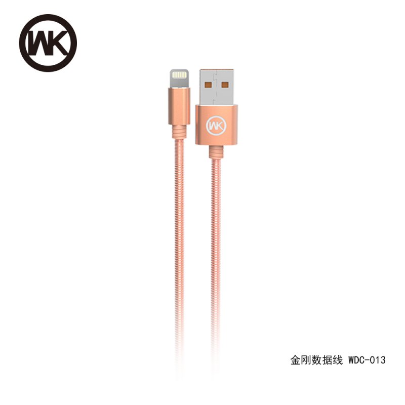 CHARGING CABLE WDC-013 Lightning Kingkong (Rose Gold) 