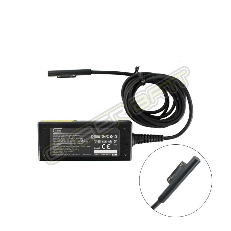 Adapter Microsoft Surface Pro 4 : 15.0V - 1.6A : 24W